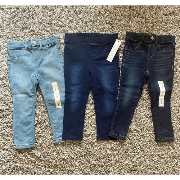 Jumping Beans Toddler Jeggings (set of 3) Size 2T - Picture 1 of 4